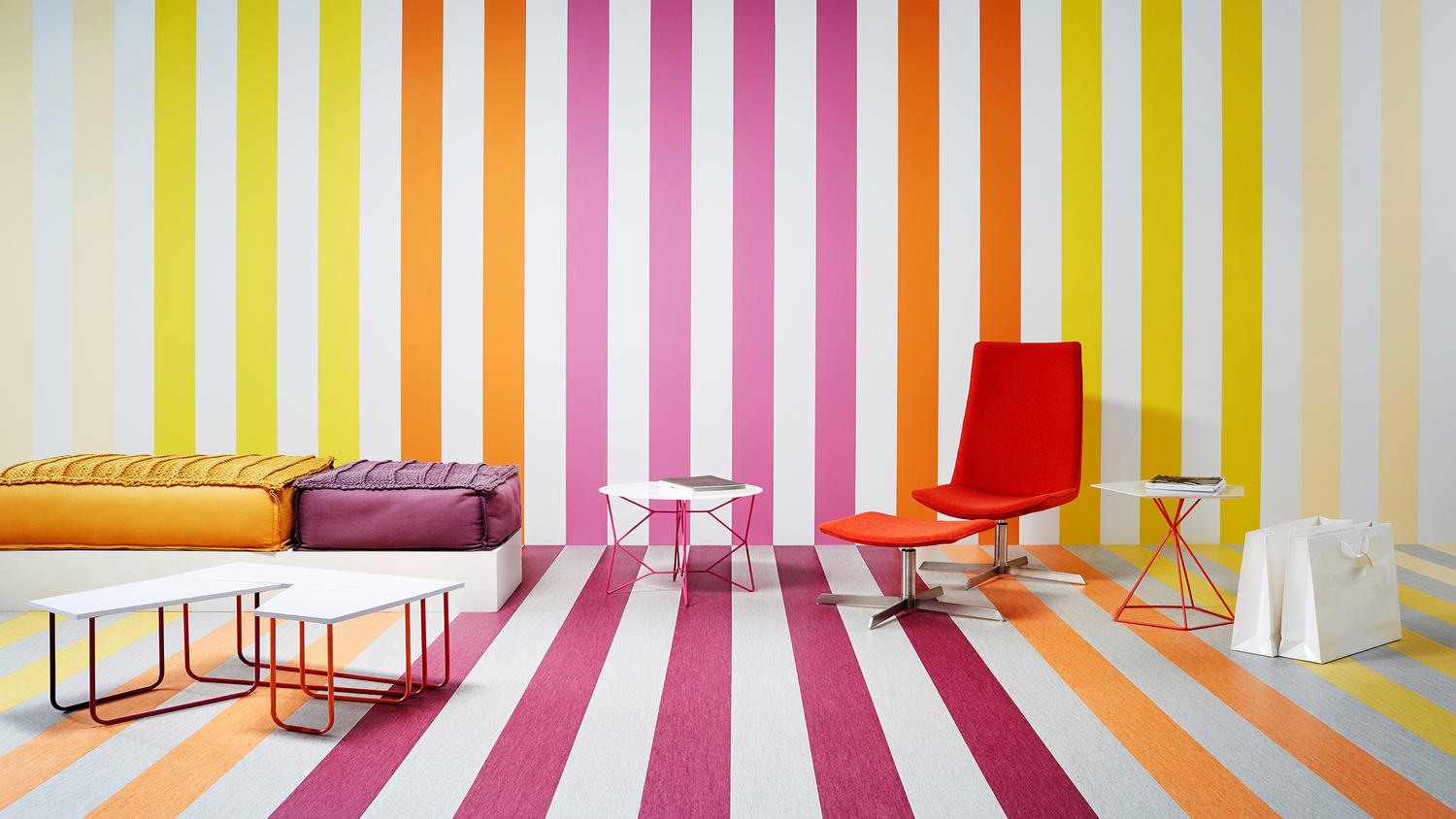 iQ Optima Colourfull Colour stripes living